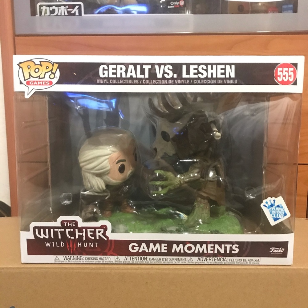Funko POP Geralt vs Leshen Witcher 555 Moment